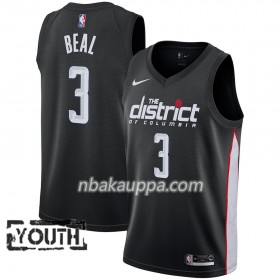Washington Wizards Bradley Beal 3 2018-19 Nike City Edition Musta Pelipaidat Swingman - Lasten